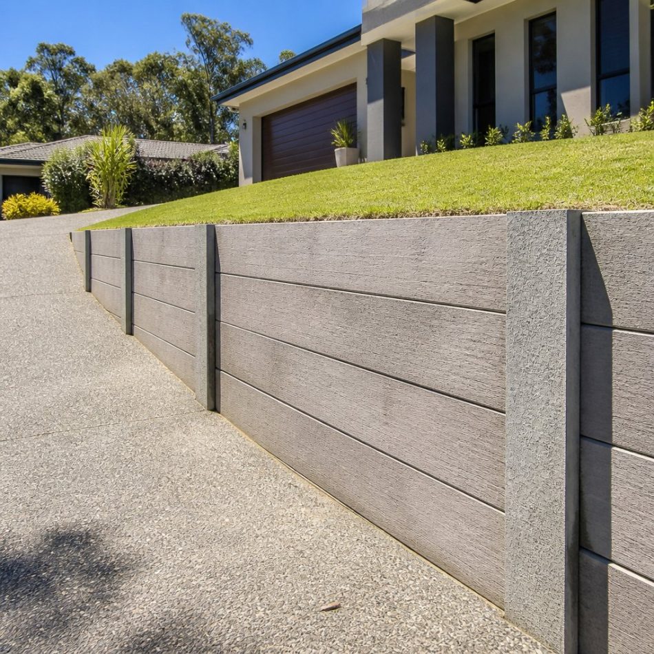 Turn Erosion Problems Into Landscaped Terraces With Retaining Walls in Bay View